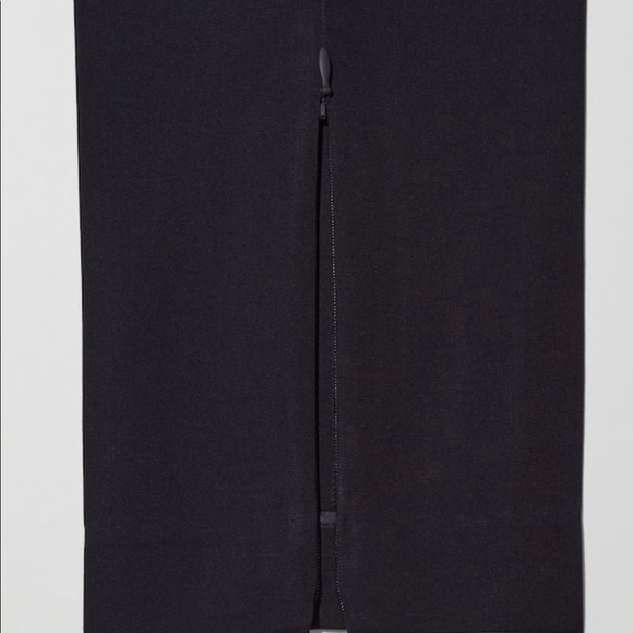 UNIQLO WOMEN +J WOOL SLIM PANTS BLACK - Picture 2 of 6